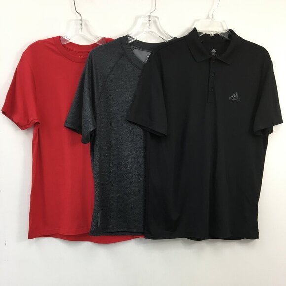 Columbia/Adidas/Zeroxposur Mens Athletic Tee bundle Size M EXCELLENT Condition - Picture 1 of 13